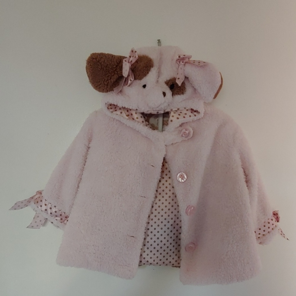 12-24 mo girls bear/puppy Coat jacket